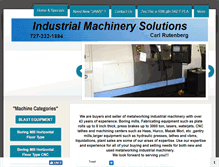 Tablet Screenshot of indmachinery.net